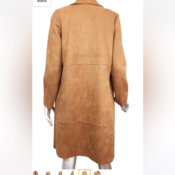 ZARA faux long suede jacket - Picture 6 of 15